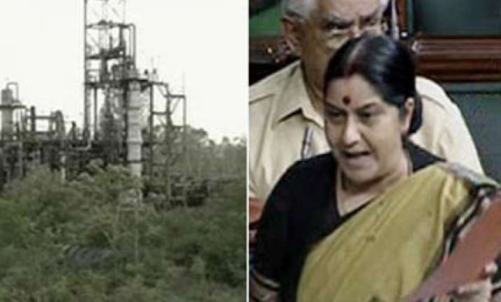 bjp demands more compensation for bhopal victims