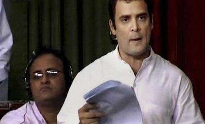 rahul accuses tdp govt of undoing shg movement
