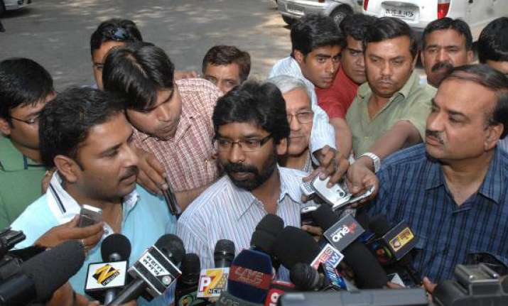 jmm seeks bjp support for its nominee in jharkhand rs poll