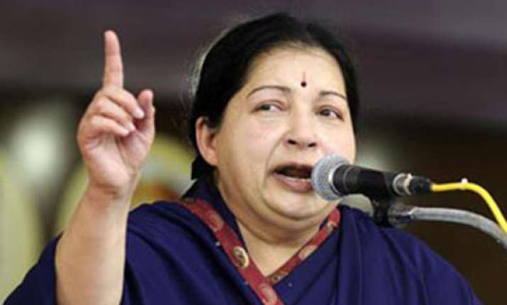 jayalalithaa attacks karunanidhi over food security bill