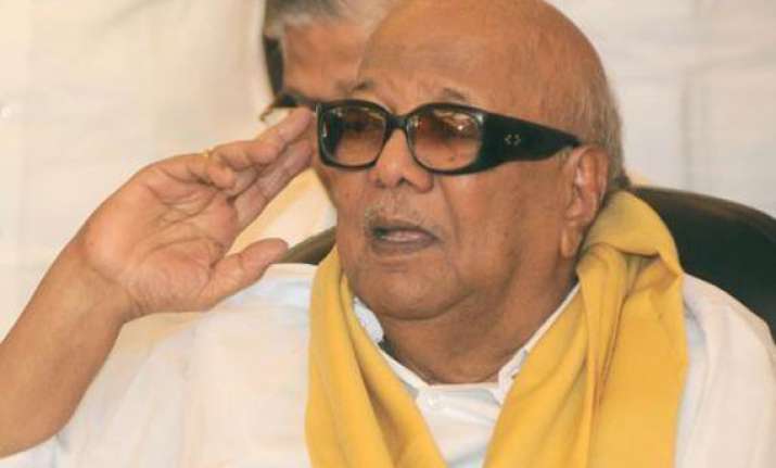 karuna slams bjp aiadmk over stand on sethu project