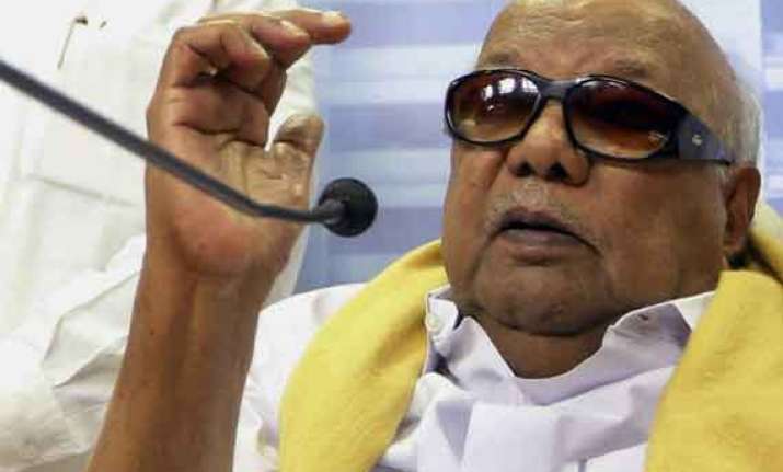 karunanidhi s pep talk to cadres aiadmk too has lost polls