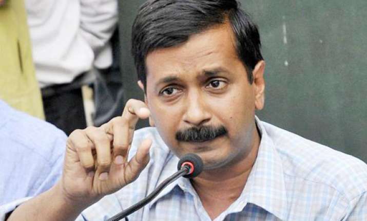 kejriwal alleges his flat s power connection cut