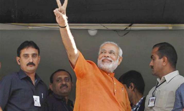keshubhai modi leading in respective seats