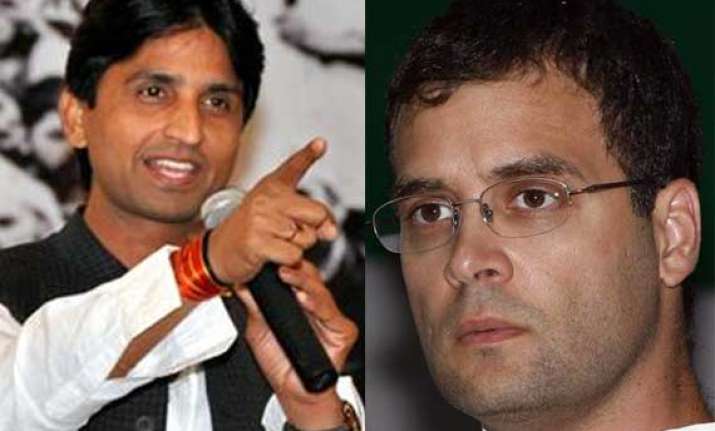 kumar vishwas throws challenge at rahul gandhi name all 17