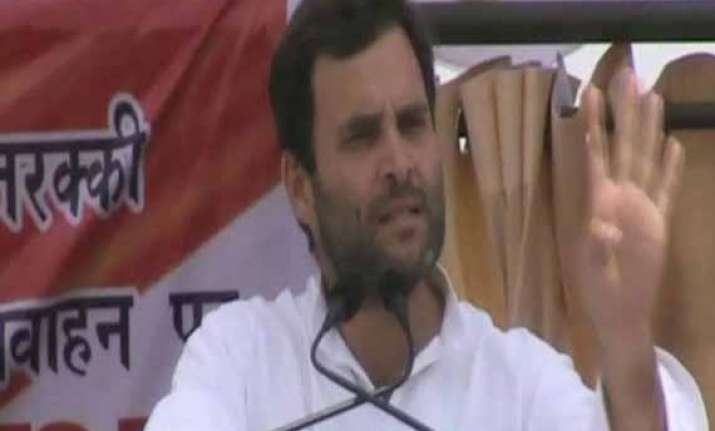 live har har modi slogans raised during rahul s rally