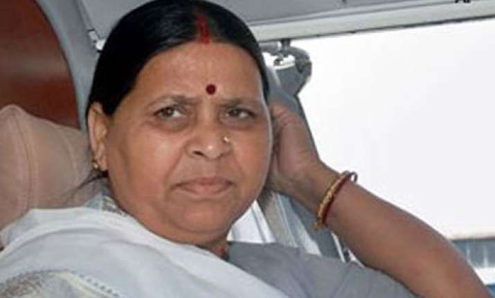 ls polls rabri devi optimistic of tie up with congress