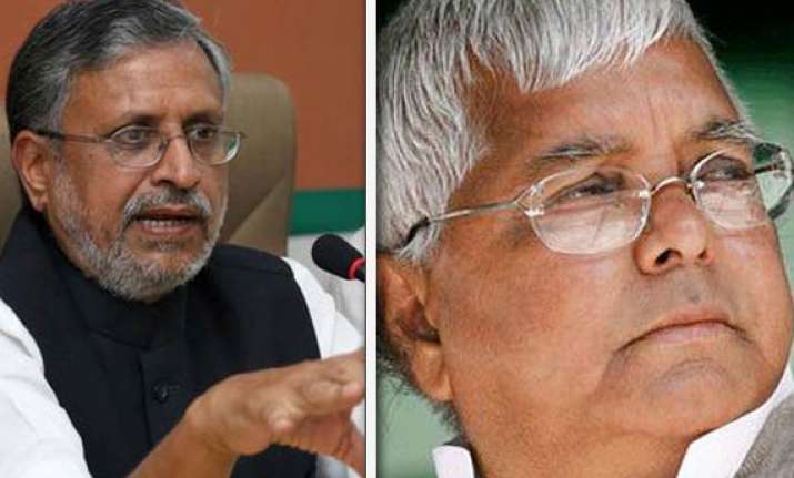 lalu desperate to become minister at centre sushil modi