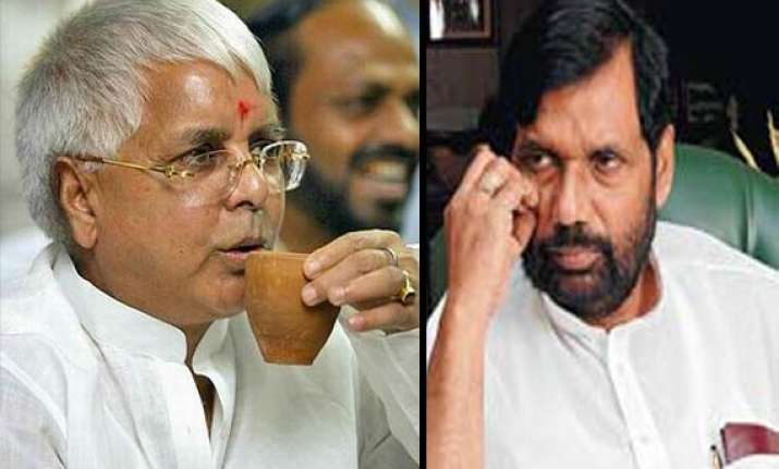 lalu paswan rift over purnia bypoll