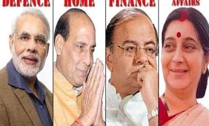 list of 44 ministers in modi cabinet