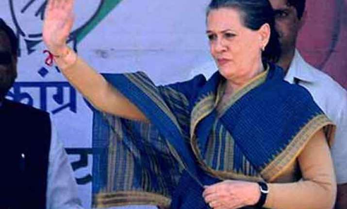 live sonia gandhi to address rally in guntur andhra pradesh