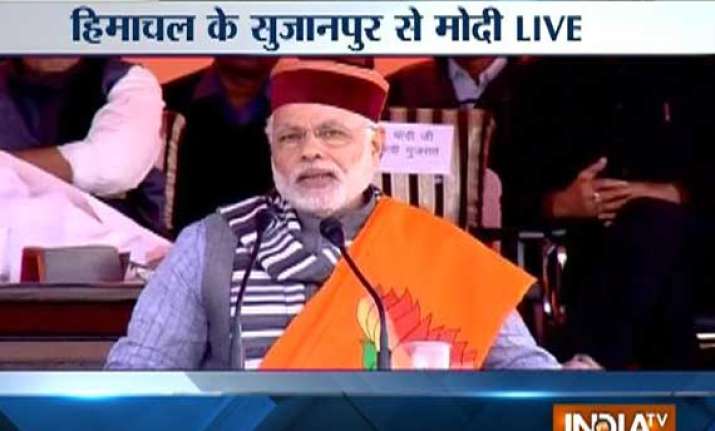 live reporting modi blasts congress over price rise and