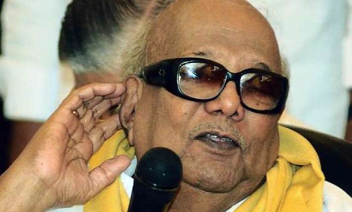 low key birthday celebrations for karunanidhi
