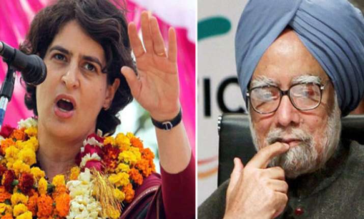 manmohan singh super pm priyanka gandhi