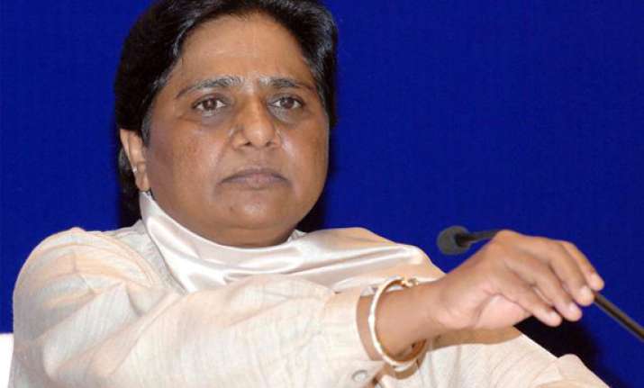 mayawati in poll mode orders early completion of schemes