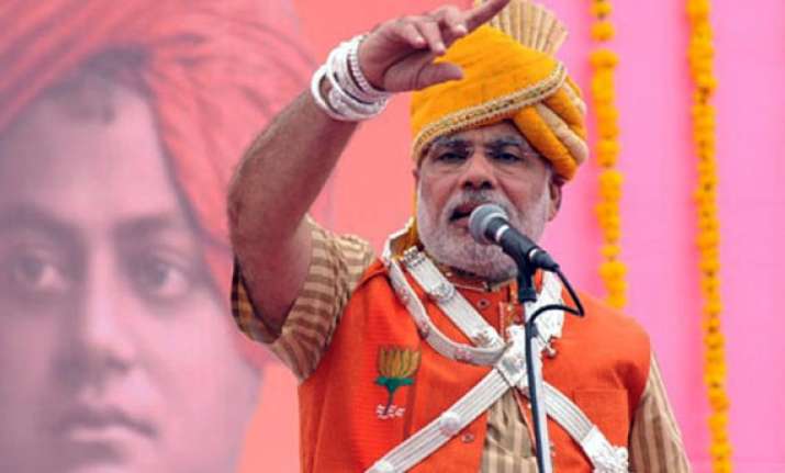 modi far ahead of rivals in hindi heartland says survey