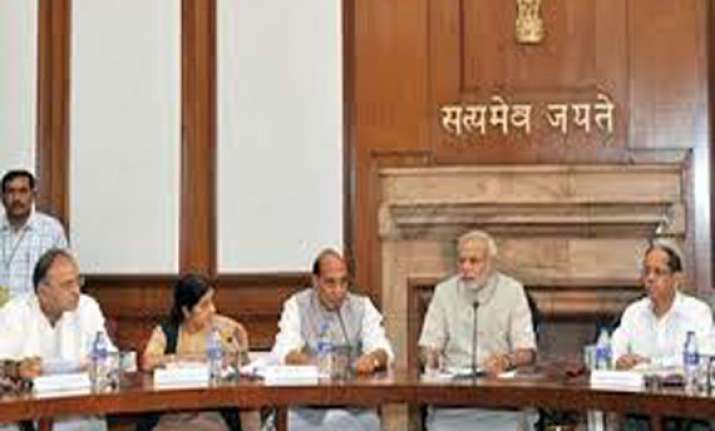 modi meets ministers stresses efficient governance