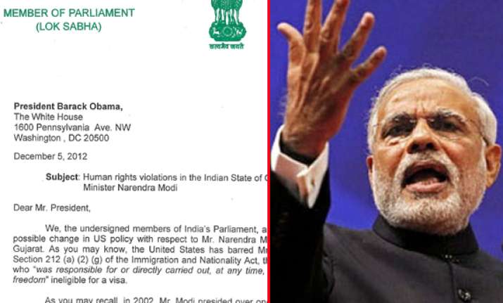 modi us visa read what indian mps along with signatures