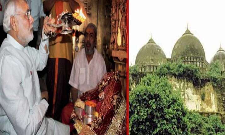 modi to offer prayer at ram janmabhoomi site in ayodhya