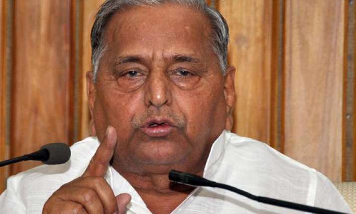 mulayam warns against celebratory firing by ministers