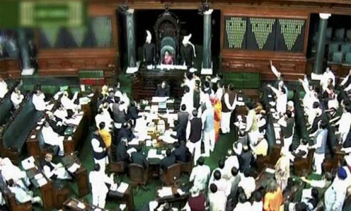 ncp dmk bjp members shout down minister over lpg cylinders