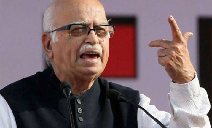 neighbouring country responsible for hyderabad blasts advani