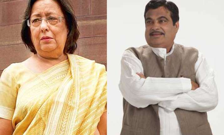 nitin gadkari najma heptullah mum on shiv sena incident