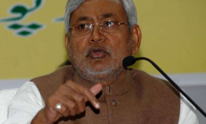 nitish kumar lashes out at bjp says its anger is misplaced