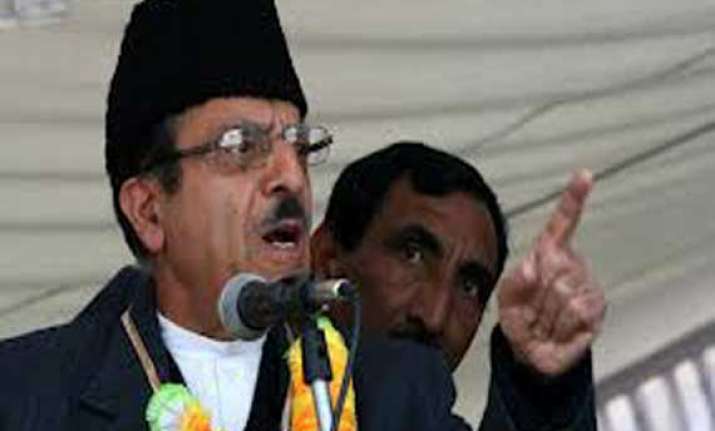 no power on earth can abrogate article 370 soz