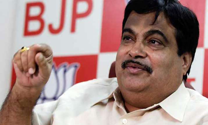 no direct indirect alliance with sp bsp in up says gadkari