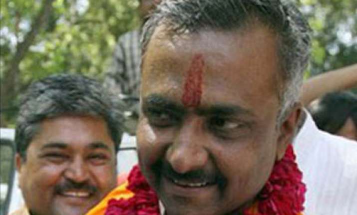 no posters hitting out at bjp leaders appeals sanjay joshi