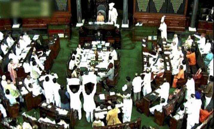 opposition creates ruckus in parliament