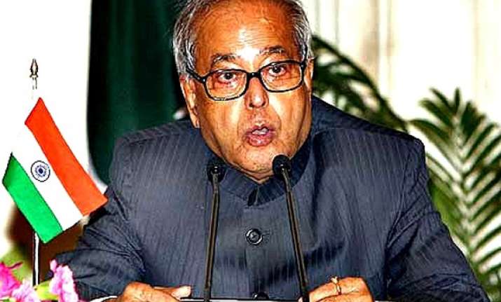 pranab mukherjee presides over last egom on food