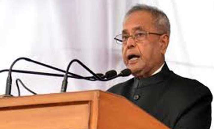 live president outlines modi sarkar s priorities in
