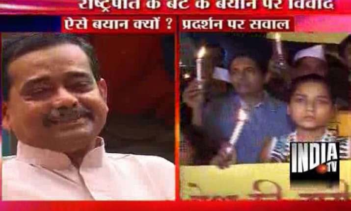 president mukherjee s son stirs controversy with sexist