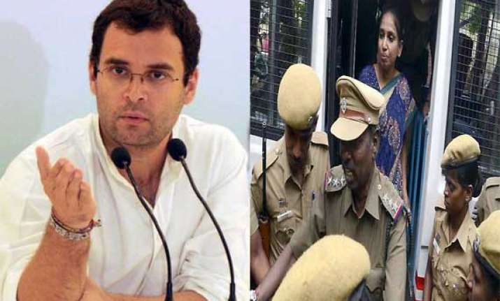rahul gandhi if the killers of a former pm are released