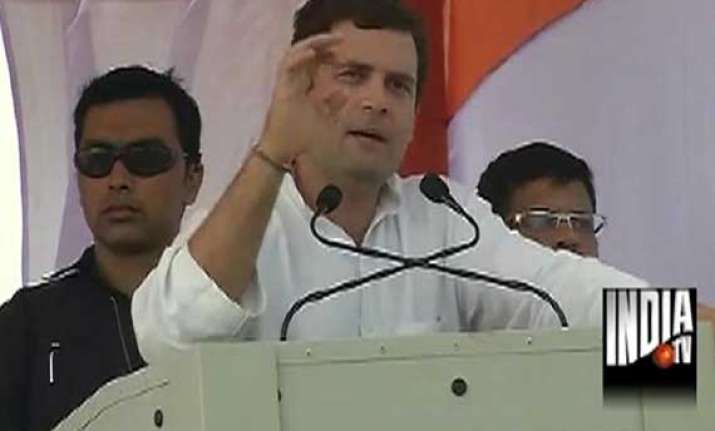rahul gandhi respect is more important than development