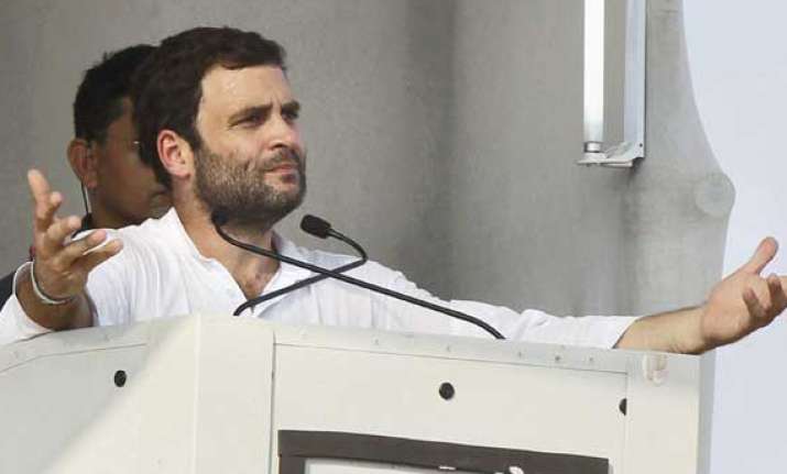 rahul s poll win dream like filling balloon with holes sena