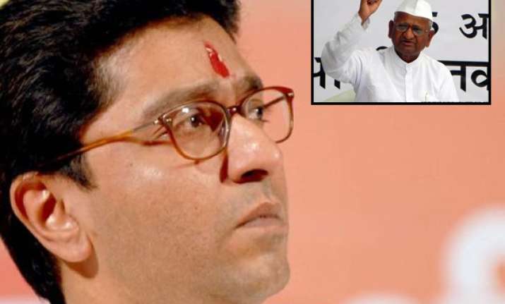 raj thackeray takes swipe at hazare