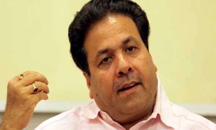 rajiv shukla congratulates modi ridicules nda government
