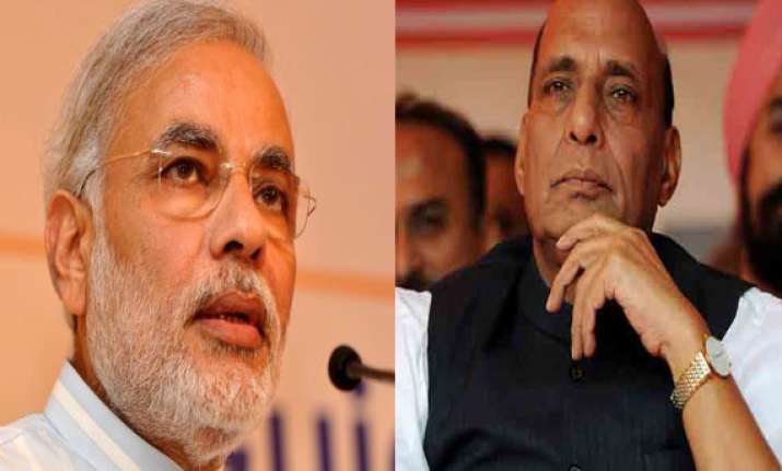 rajnath gadkari meet modi
