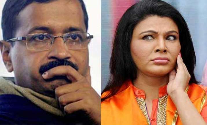 rakhi sawant wants to contest against arvind kejriwal on