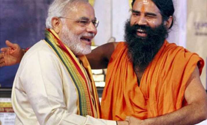 ramdev bats for modi as prime minister