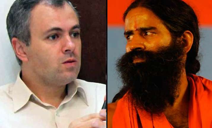 ramdev should have been turned away from airport says omar