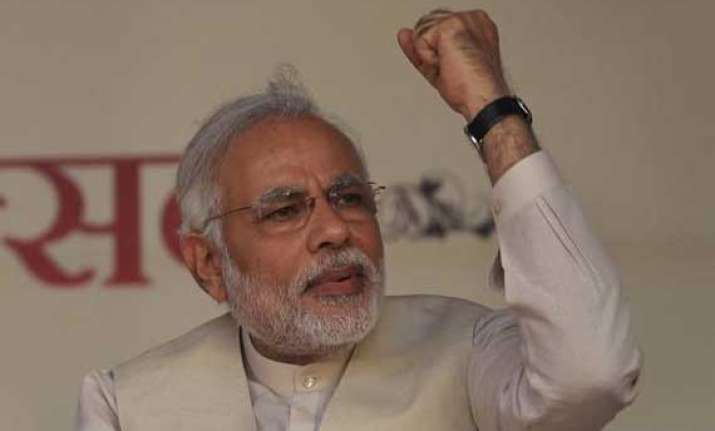 row over omission of parts of modi interview to dd news