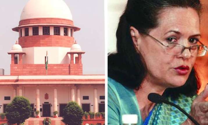 sc dismisses plea against sonia gandhi