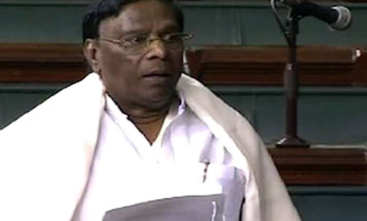 sp mp snatches quota bill from minister lok sabha adjourned