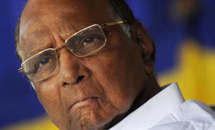 sharad pawar taken to hospital after complaining of