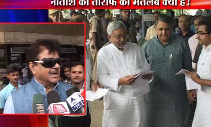 nitish is pm material shatrughan sinha