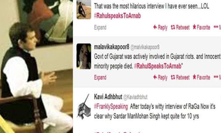 social media flooded with jokes on rahul gandhi interview